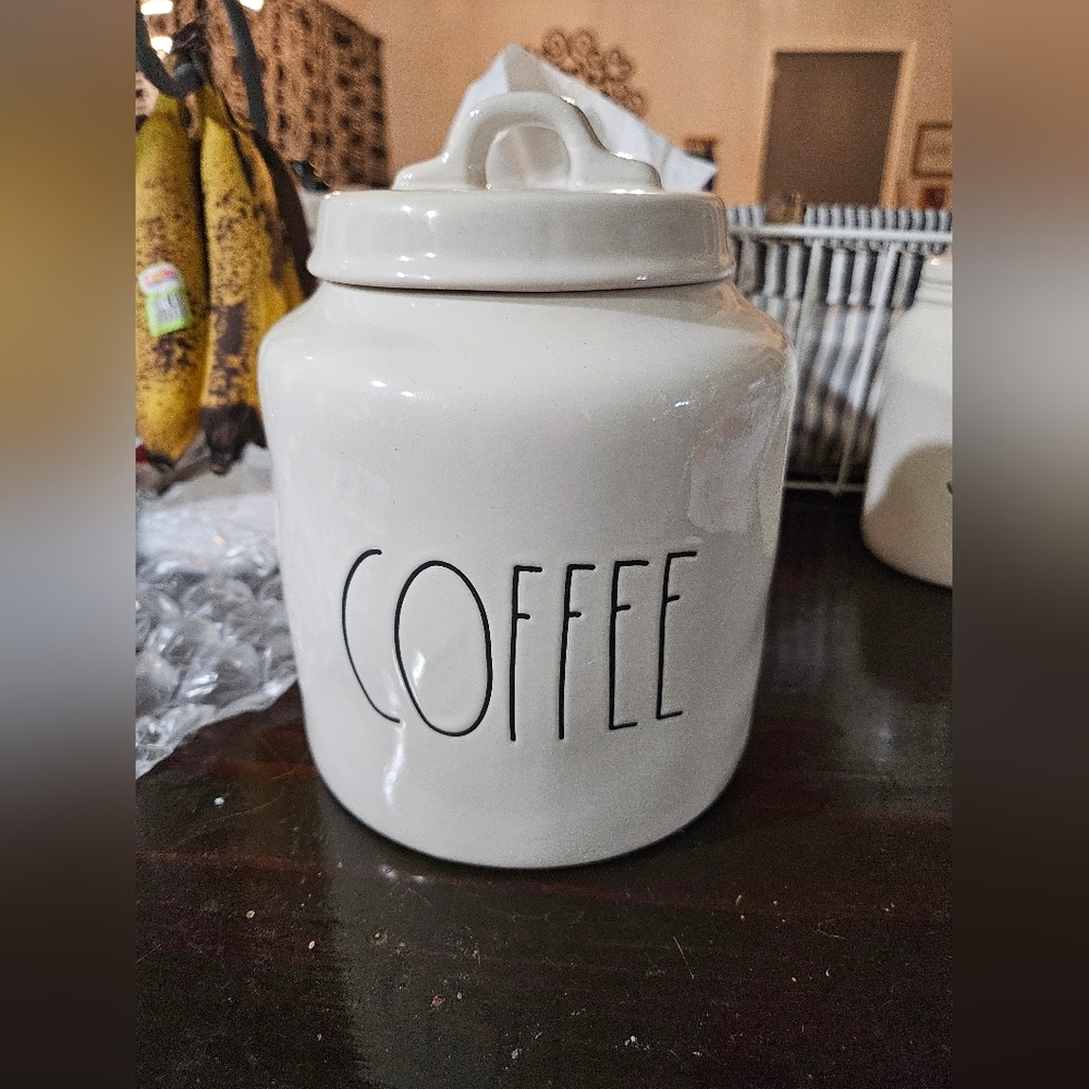 Rae dunn coffee canister